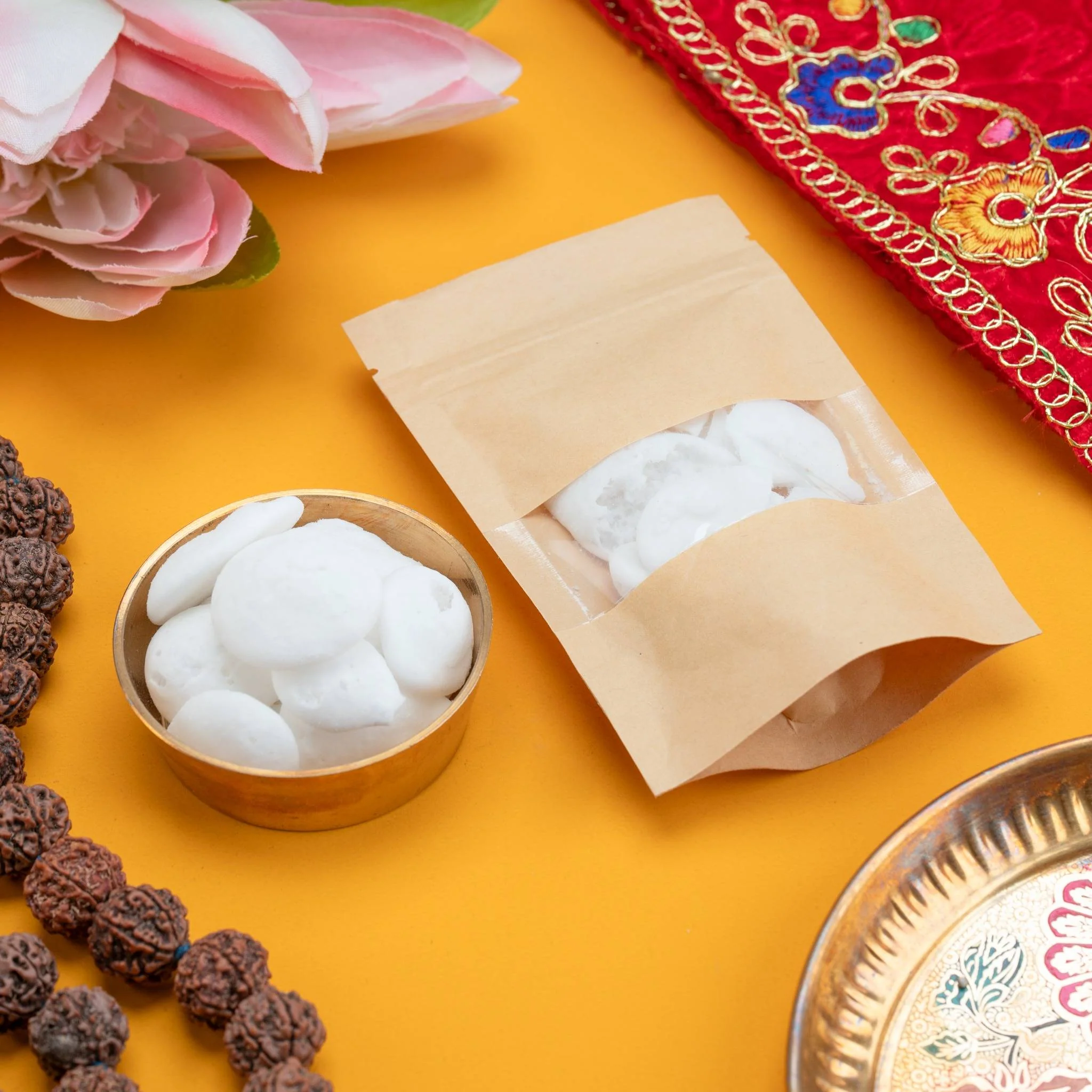 Batashe (Batasa Sweet) for Puja and Prasad (50g) - Image 3