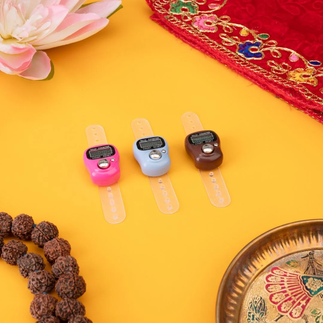 Digital Tally Counter – Finger Ring Style for Chanting (1 Pc)