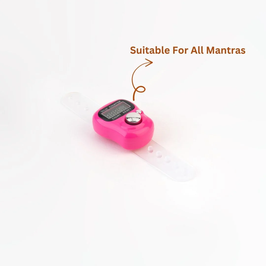 Digital Tally Counter – Finger Ring Style for Chanting (1 Pc) - Image 3