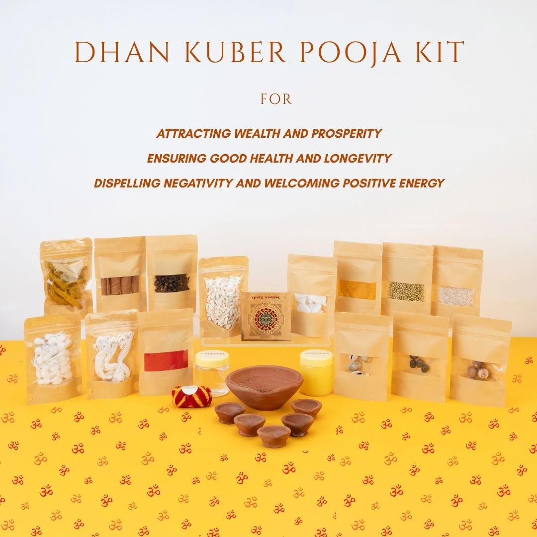 Dhan Kuber Pooja Samagri Kit | Lakshmi Poojan Samagri List - Image 2