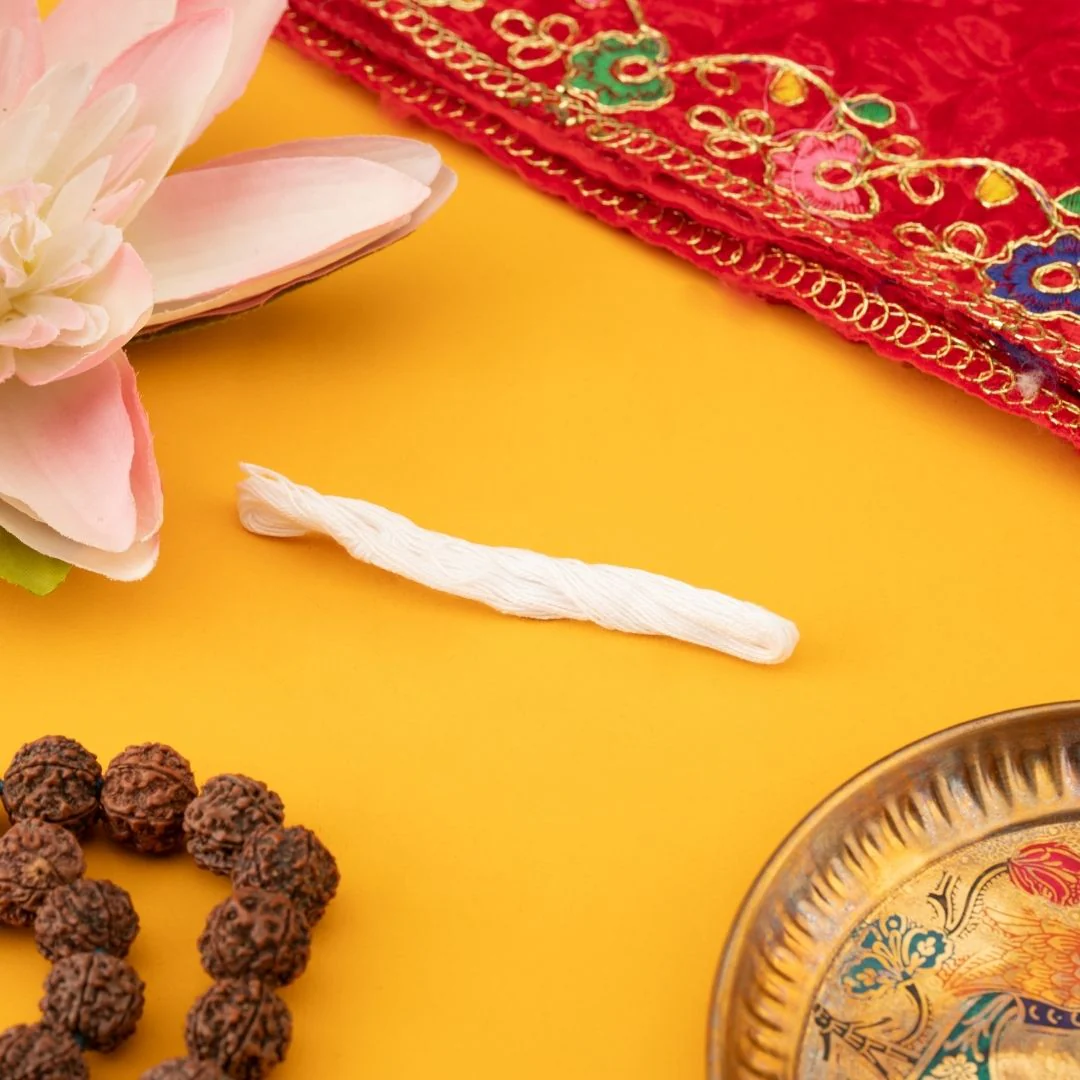 Sacred Janeu (Upnayan Sanskar) for Thread Ceremony & Pooja – Pack of 1 Pc & 5 Pcs