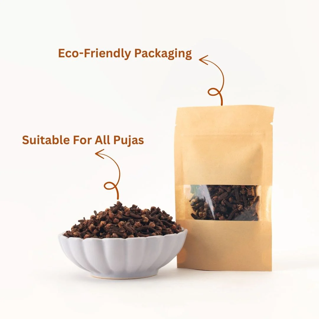 Laung (Premium Clove) –  Sacred for Pooja & Rituals (10g) - Image 4