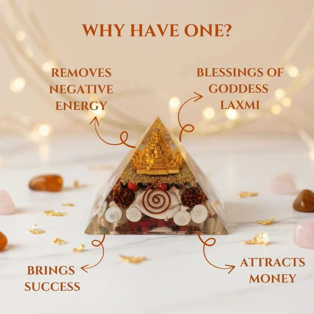 Money Magnet Pyramid | Maha Laxmi Pyramid Yantra – Original Certified - Image 3