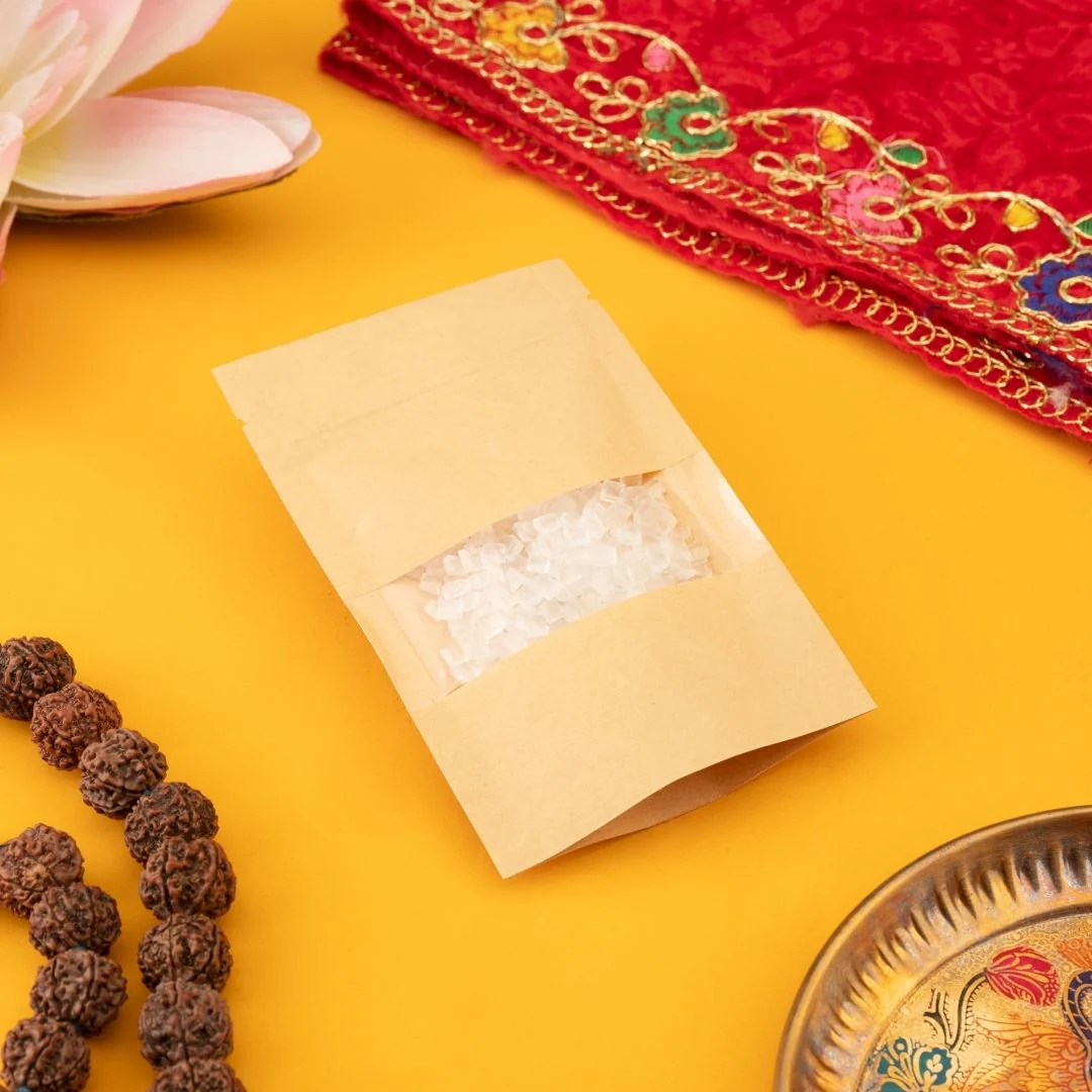 Mishri (Pure Mishri Sugar) Rock Sugar – Sacred for Pooja (100g) - Image 5