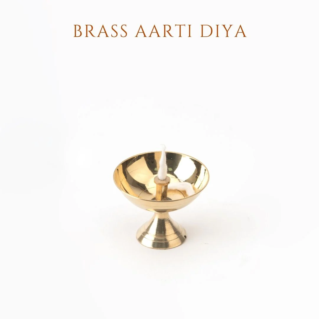 Brass Diya – Pure Brass Deepam for Pooja & Home Decor - Image 2