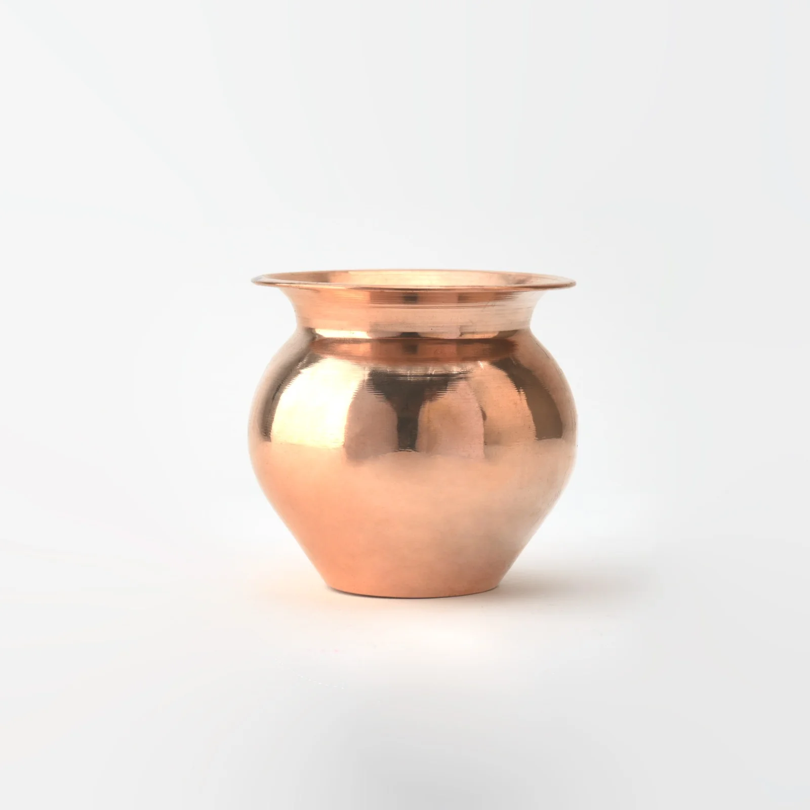 Copper Kalash for Pooja – 470ml Traditional Lota, Small - Image 4