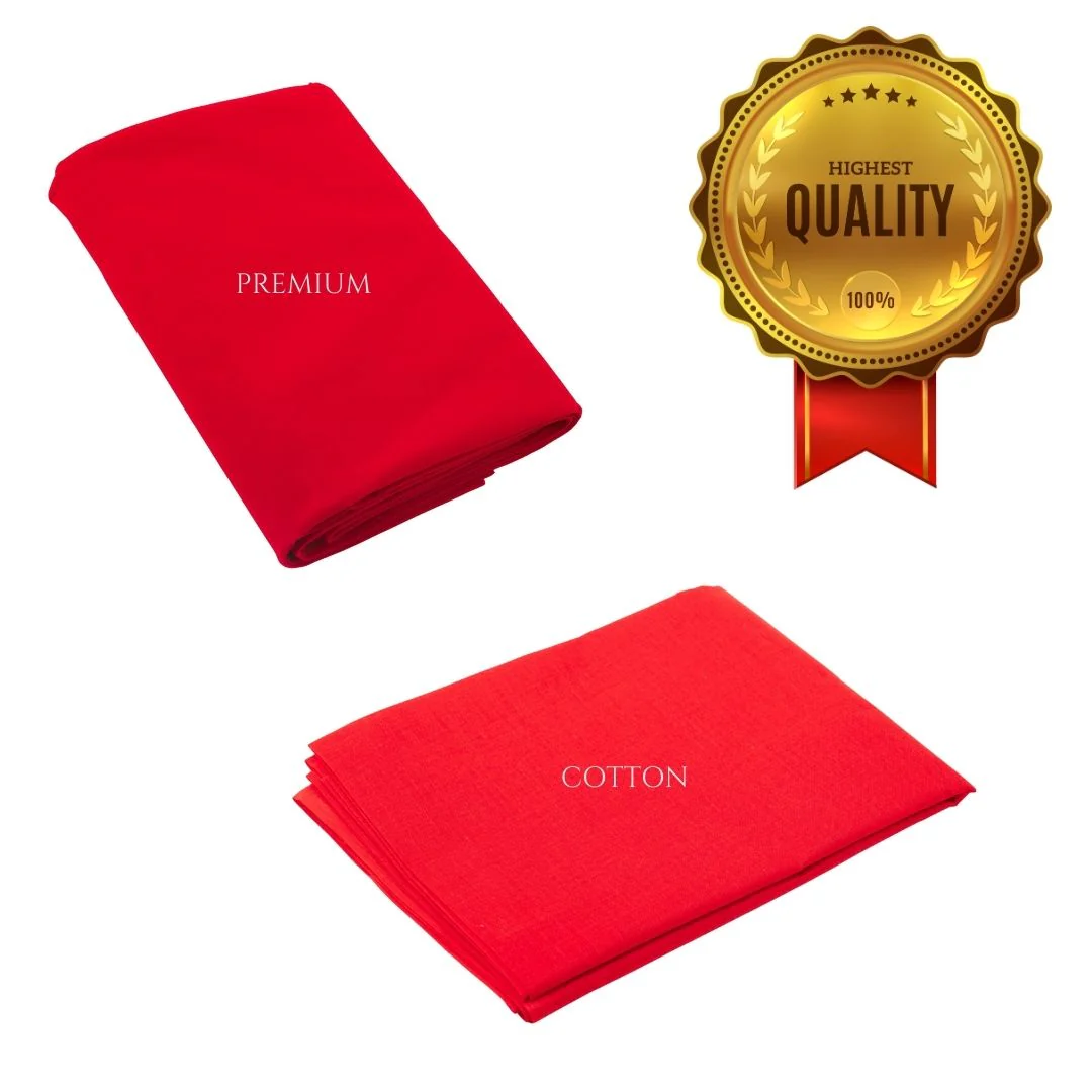 Red Cloth for Pooja β Premium Lal Kapda & Aasan | 1.25 Meter - Image 4