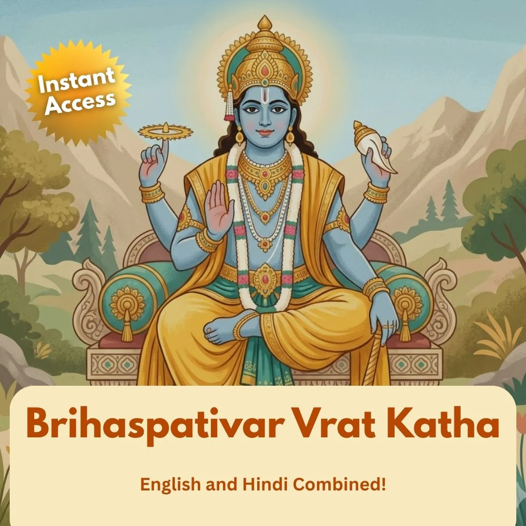 Brihaspativar Vrat Katha E-Book – Complete Thursday Fasting Vidhi, Story & Samagri List